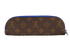 Louis Vuitton Charlotte Pencil Pouch, &pound;175, Accessories, Blue/Brown, Canvas, Back view
